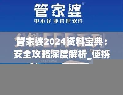 管家婆2024资料宝典：安全攻略深度解析_便携版JOF955.82