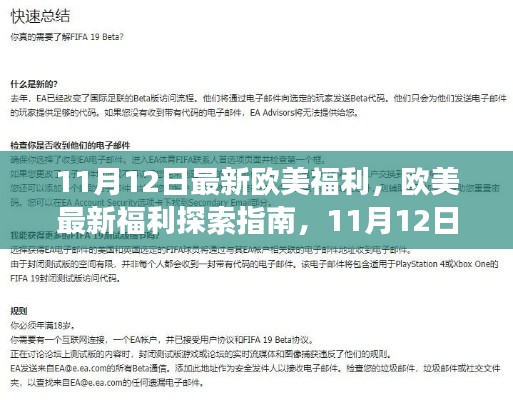 11月12日最新欧美福利,欧美最新福利探索指南,11月12日更新版,零基础也能轻松掌握的技能