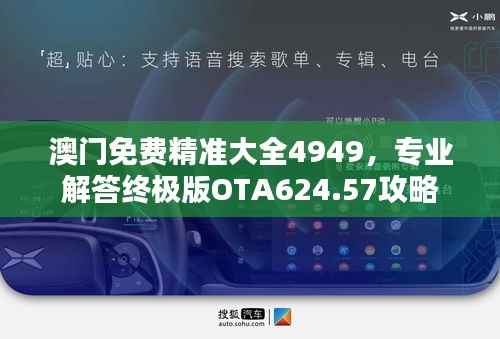 澳门免费精准大全4949，专业解答终极版OTA624.57攻略