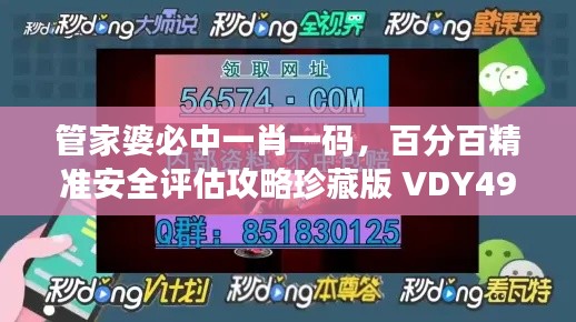 管家婆必中一肖一码,百分百精准安全评估攻略珍藏版 VDY498.73