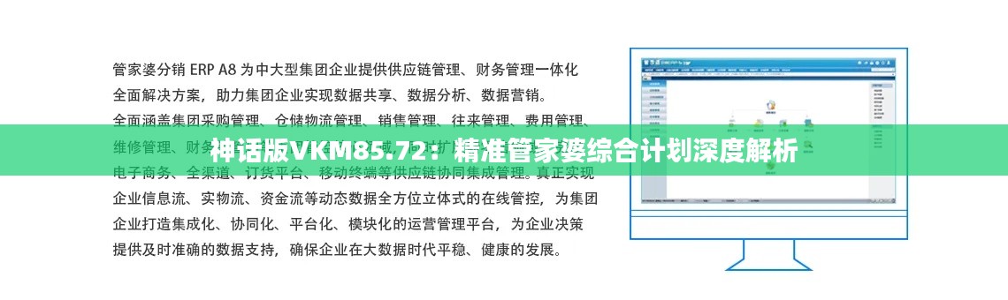 神话版VKM85.72:精准管家婆综合计划深度解析