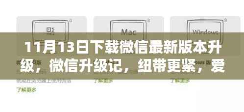 微信升级记,纽带更紧,爱在传递的升级历程