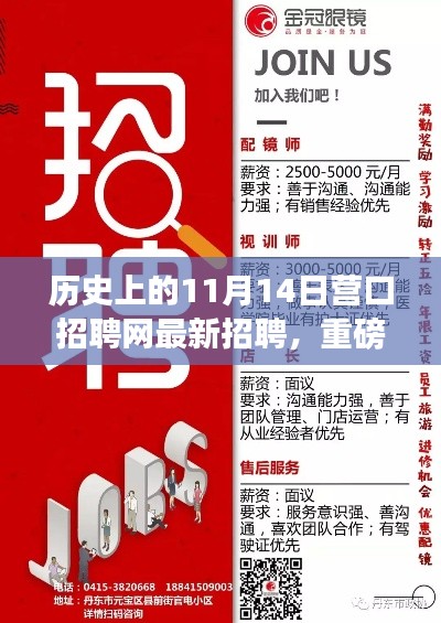 历史上的11月14日营口招聘网最新招聘揭秘,优质职位火热开放,等你来抢!