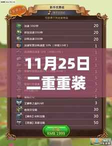 揭秘,二重重装最新消息及十一月二十五日事件背后的故事与深远影响