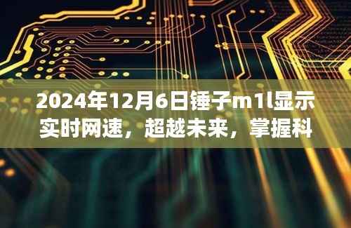 锤子M1L实时网速显示背后的科技力量与励志故事，超越未来掌握科技的力量！