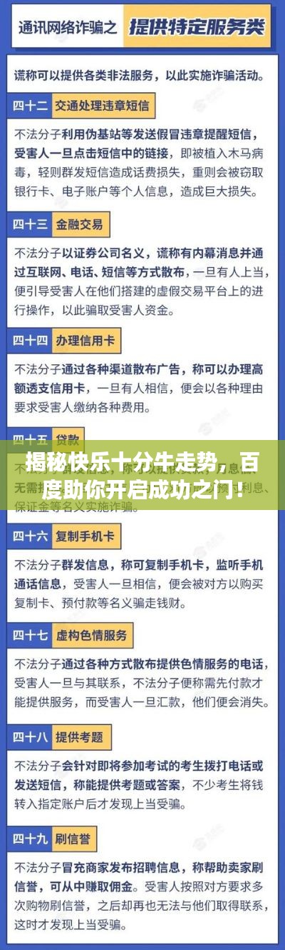 揭秘快乐十分牛走势,百度助你开启成功之门!