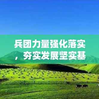 兵团力量强化落实,夯实发展坚实基石
